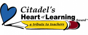5.21.2014 Citadel Heart of Learning Award