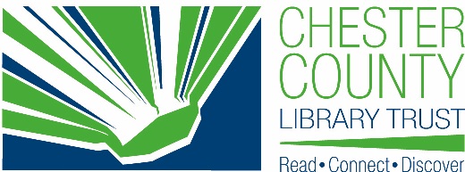 chester county library logo