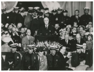 FDR's 1936 acceptance speech delivered at Franklin Field.