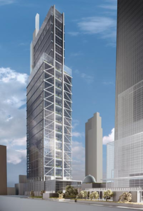A rendering of the Comcast Innovation and Technology Center courtesy of Philadelphia Magazine.