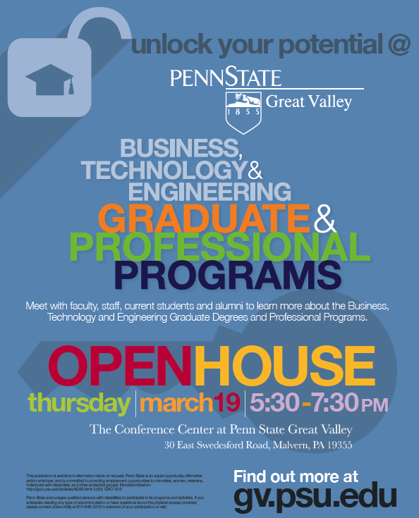3.18.2015 PennState Open House