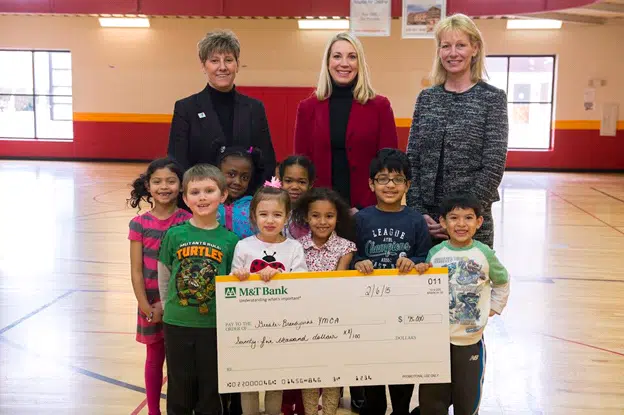 M & T Bank Delivers Big Donation to Brandywine YMCA