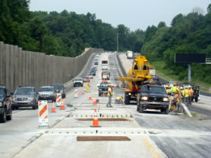 Route 100 Construction (Courtesy of Chester County Planning Commission)