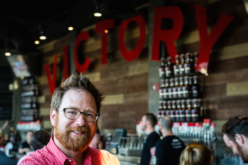 Bill Covaleski, president of The Brewers of Pennsylvania and brewmaster and president of Victory Brewing. (Photo via thatmusicmag.com)