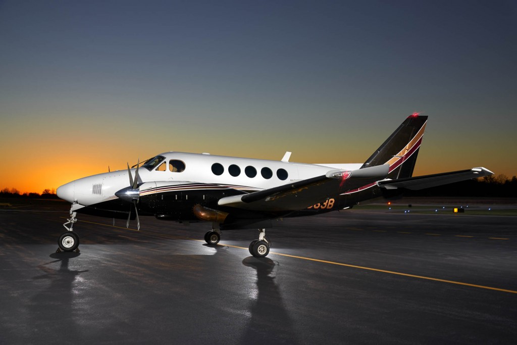 FlyAdvanced Aircraft Dusk