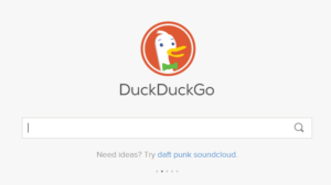 Duck Duck Go Search Shot