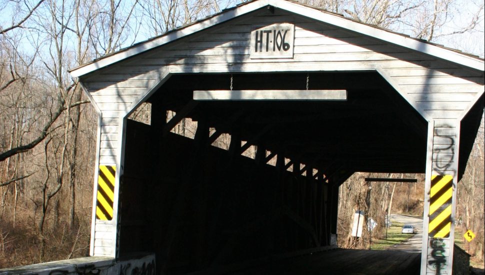 Covered Bridge: It’s Peak Leaf Season in Chester County