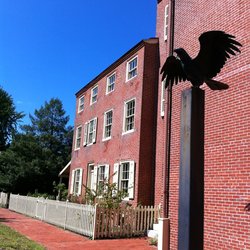 The Edgar Allan Poe house in Philadelphia.