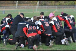 The team that prays together wins together.
