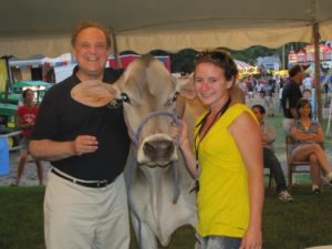 Senator Dinniman said on Facebook he will be participating in one of the Farm Show's milking contests. 