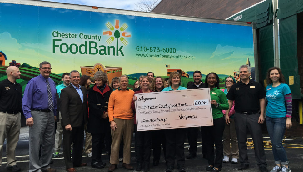 Wegmans Delivers Over 0k and Nine Tons of Food to Chester County Food Bank