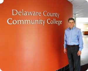 Delaware County Community College President Dr. Jerry Parke--via Leslie Krowchenko