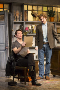 Bill Dawes and William Connell in "Nureyev's Eyes" for the Delaware Theatre Company.--via Charles Erickson.