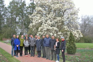Longwood Gardens bloomed just in time for our Chinese visitors