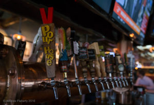 The Hoppy White Ale tap at The Pour House in Exton--via Andrew Flaherty / VISTA Today.