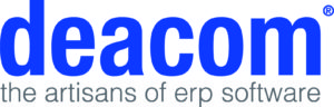 Deacom Logo - the artisans of erp software