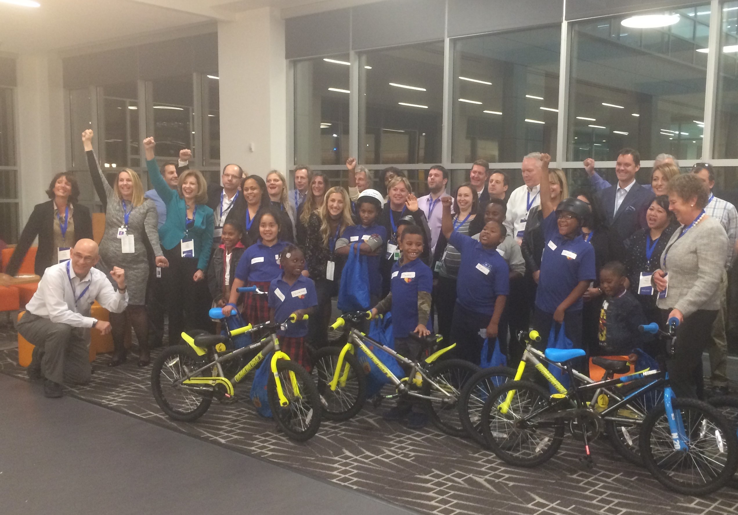 Employees of Malvern’s Saint-Gobain Rebuild Bicycles to Donate to Boys & Girls Club