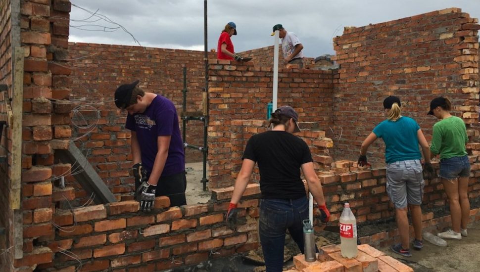 Members of Downingtown’s Hopewell Methodist Help to Finish South African Community Center