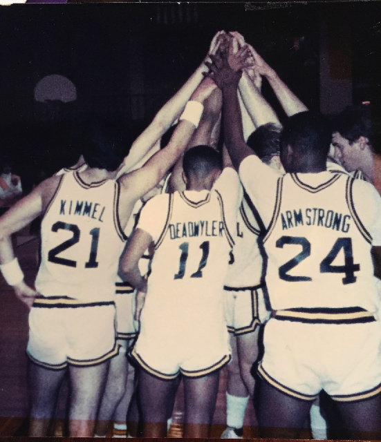 Figuring he'd never make the NBA, Kimmel dropped basketball after playing at Tatnall.