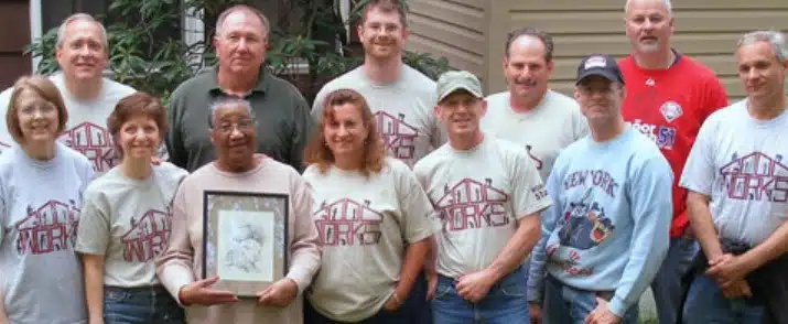Good Works Ensures Local Homeowner Will Be Warm This Winter