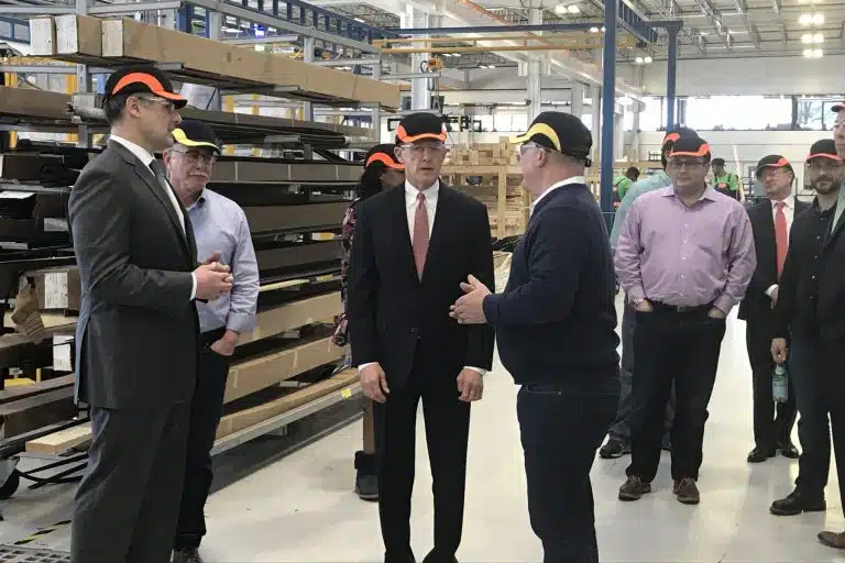 From DELCO: Sen. Toomey Visits Factory in Linwood to Extol Virtues of New Tax Law