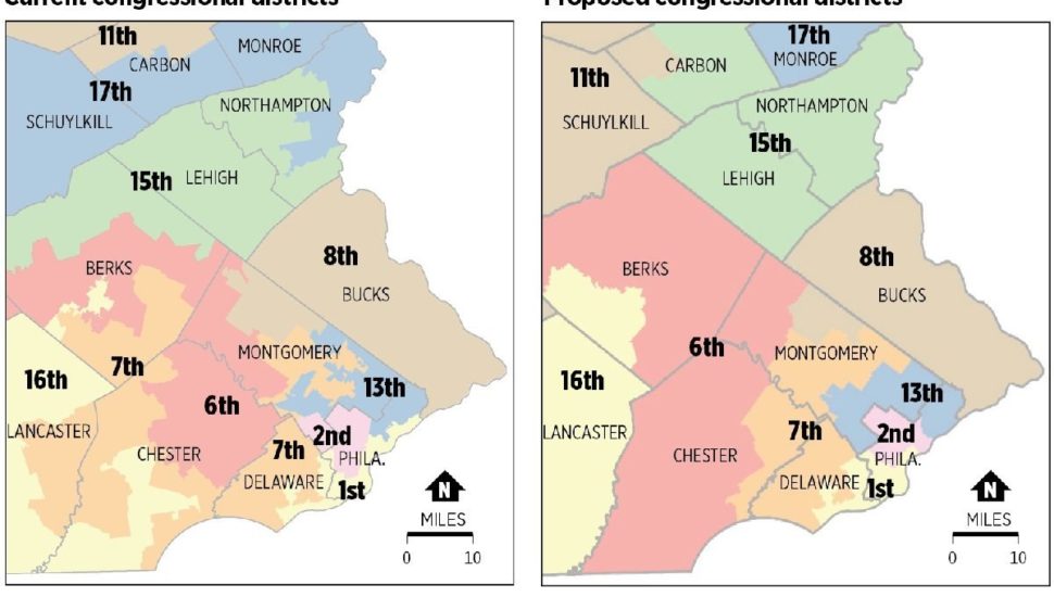 Democrats Urge Gov. Wolf to Reject Republican-Proposed Congressional Map