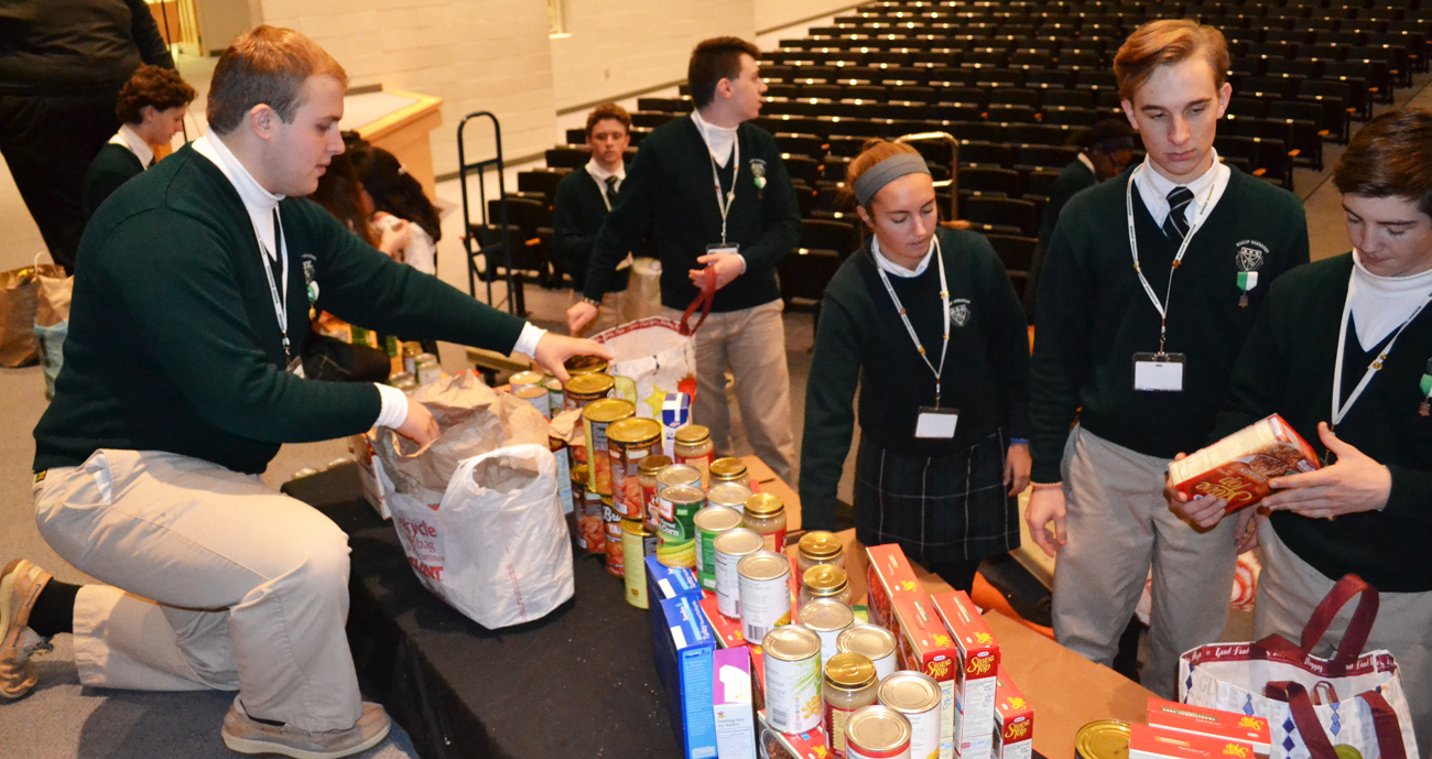 Bishop Shanahan Students Put Their Faith into Action