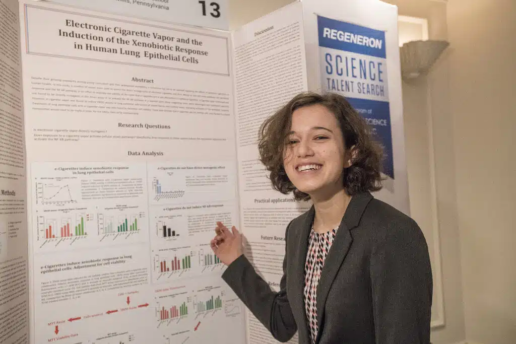 Local High School Senior Wins $175,000 for Her Research on Vaping
