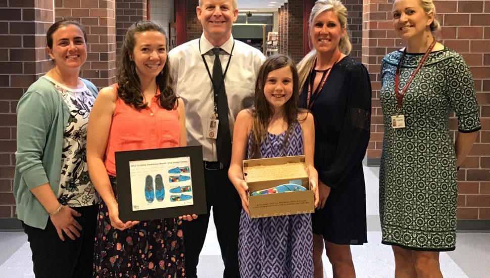 Sixth-Grader in Avon Grove Wins Disability Awareness Shoe Design Contest