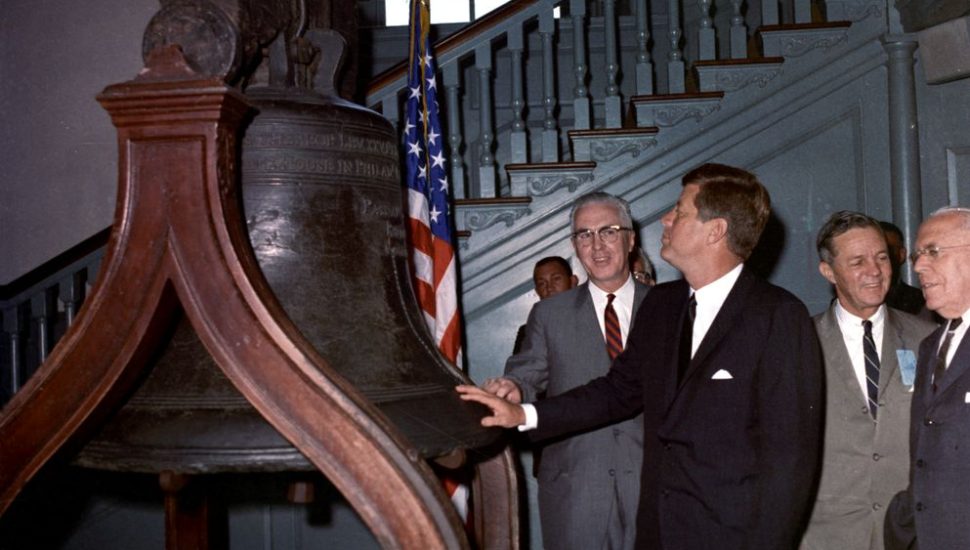 Kennedy gives speech in Trenton New Jersey New 8x10 Photo President John F 