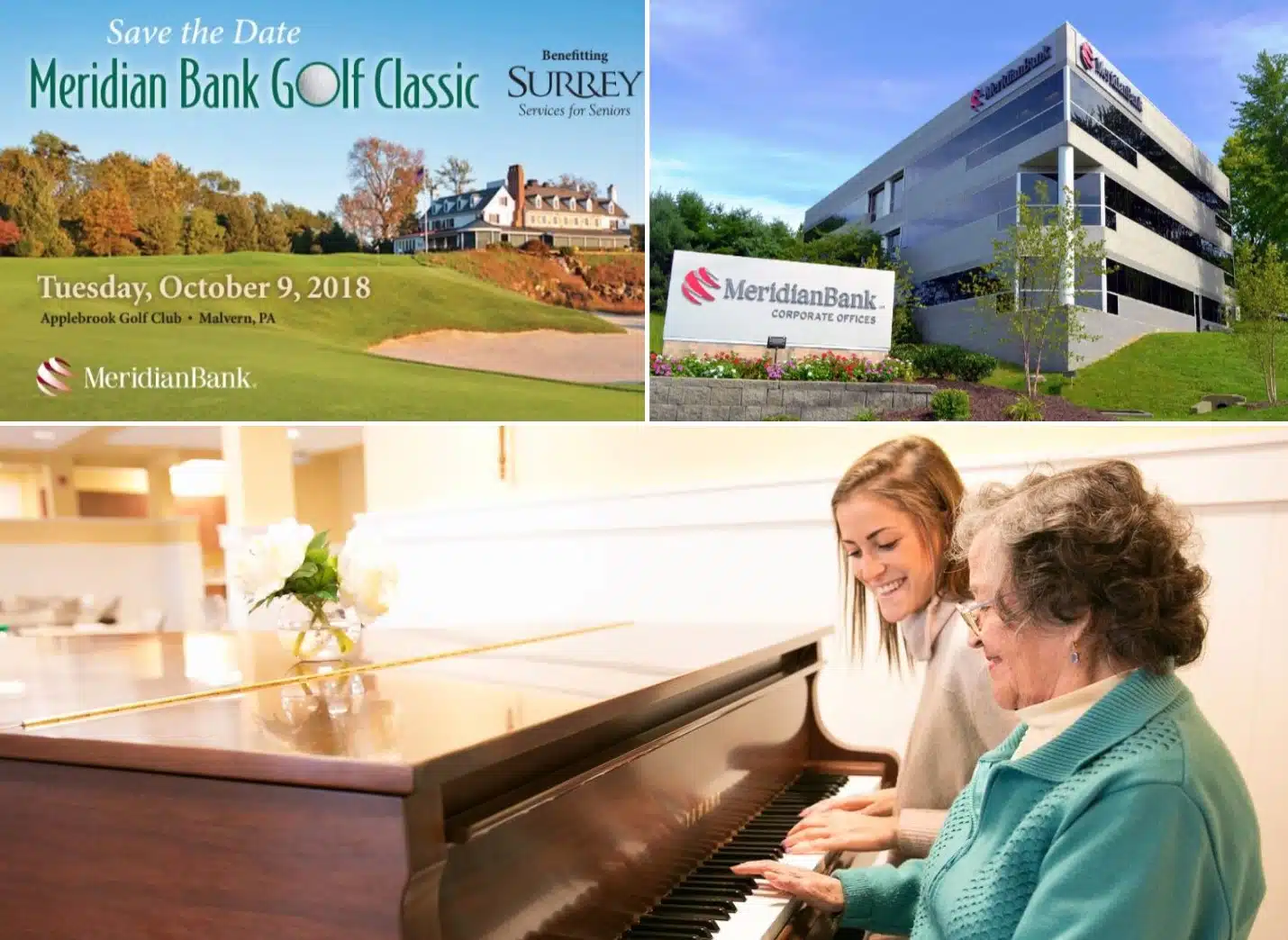 Meridian Bank Teams Up with Nonprofit Surrey to Help Seniors ‘Stay in the Game’