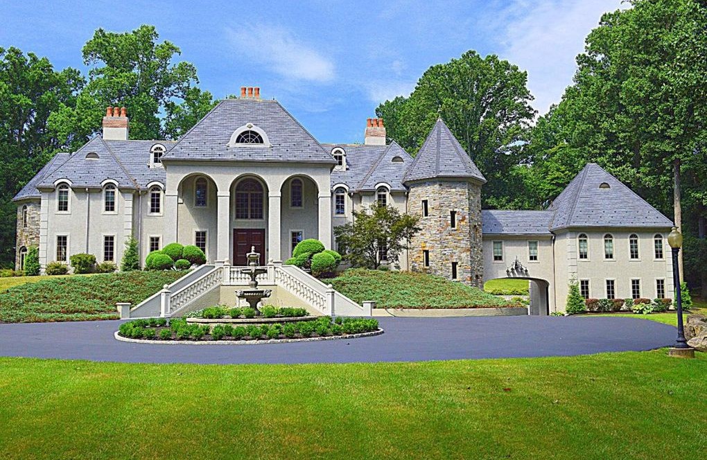 DNB First House of the Week: European Manor Overlooking Country Club in Malvern