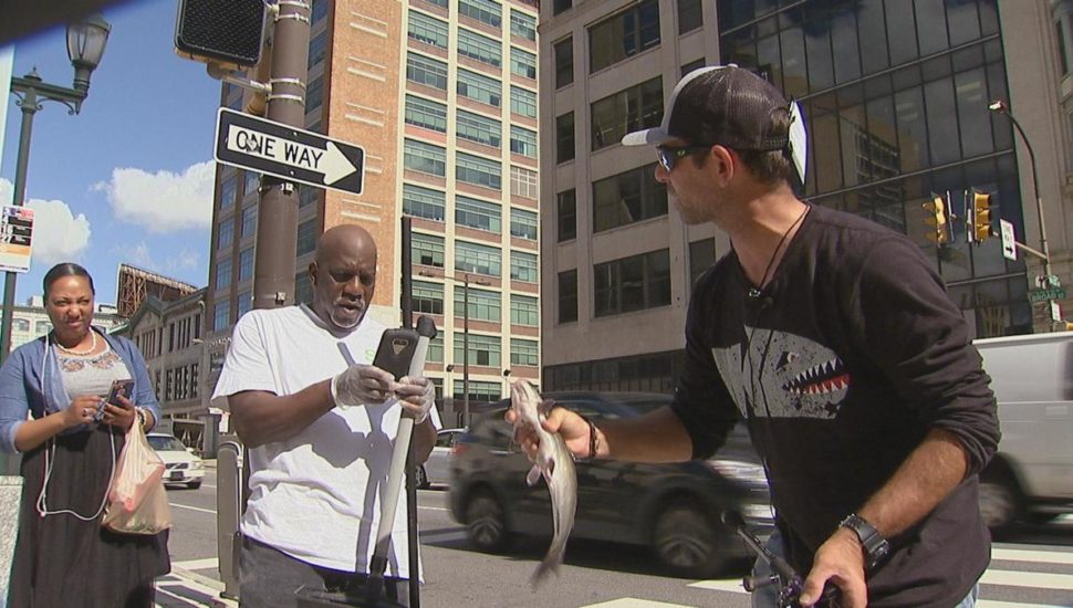 Pro Fisherman Takes on Philadelphia’s Storm Drains as Part of New Television Show