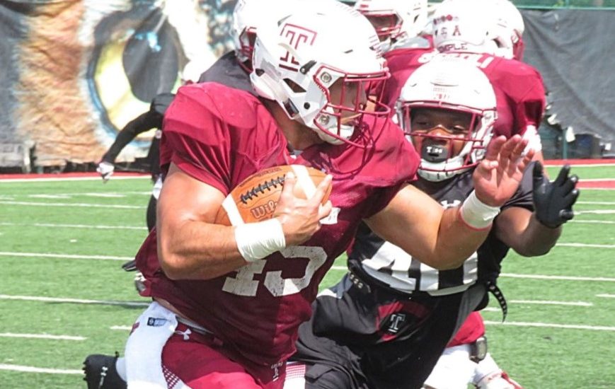 From Walk-On Linebacker to Scholarship Running Back, W.C. East Grad Personifies Temple ‘Tuff’