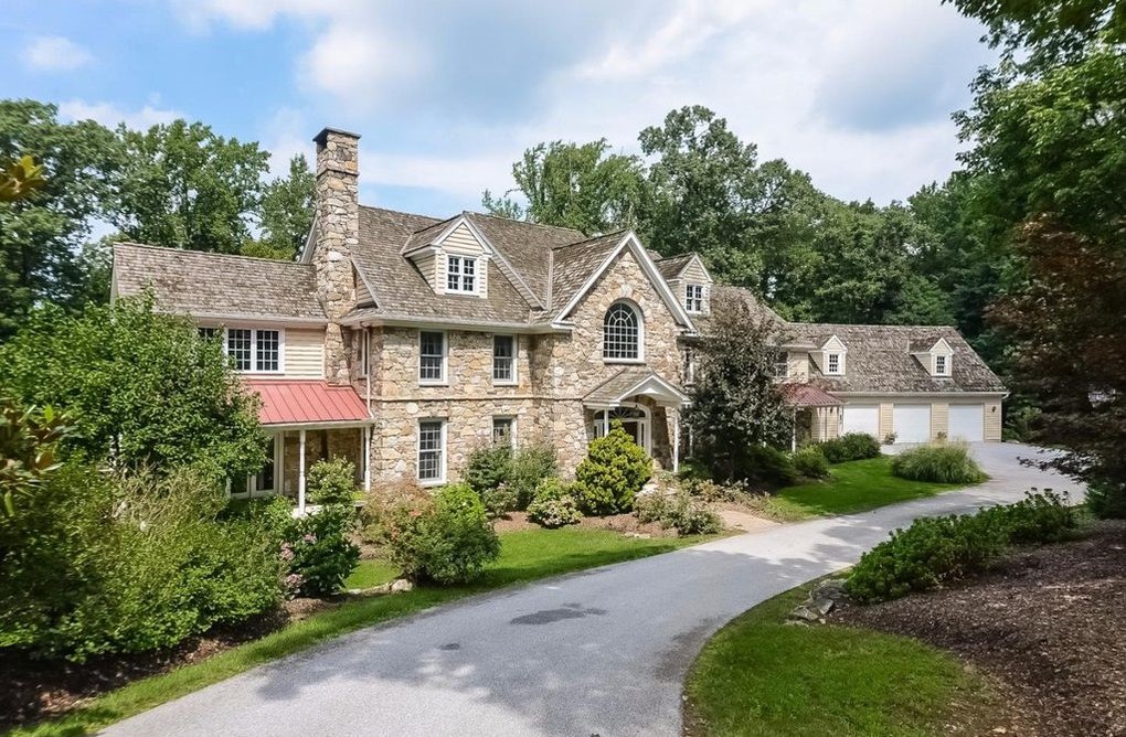 DNB First House of the Week: Farmhouse Nestled in Beautiful Cul-De-Sac in Chester Springs
