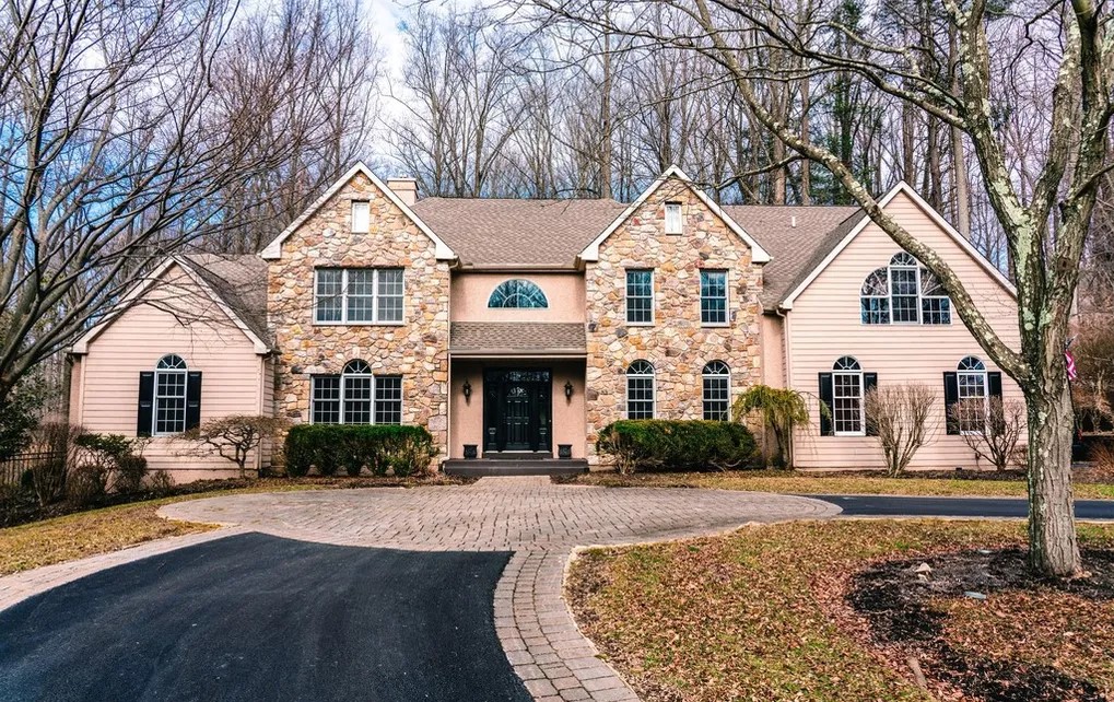 DNB First House of the Week: Colonial with Beautiful Stone Exterior in Glen Mills