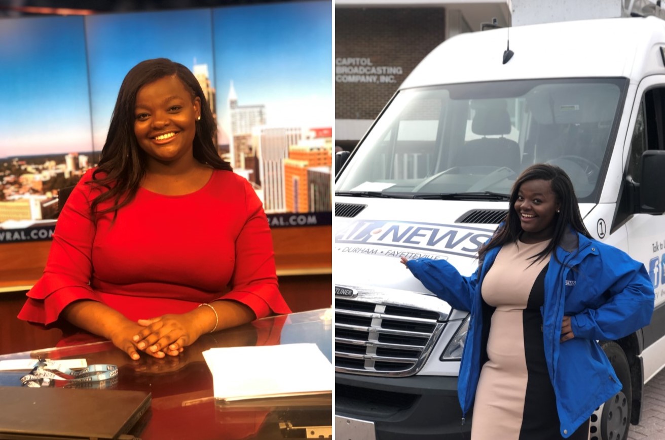 Reporting from North Carolina: WCU Senior Selected for Prestigious Broadcast Fellowship Program