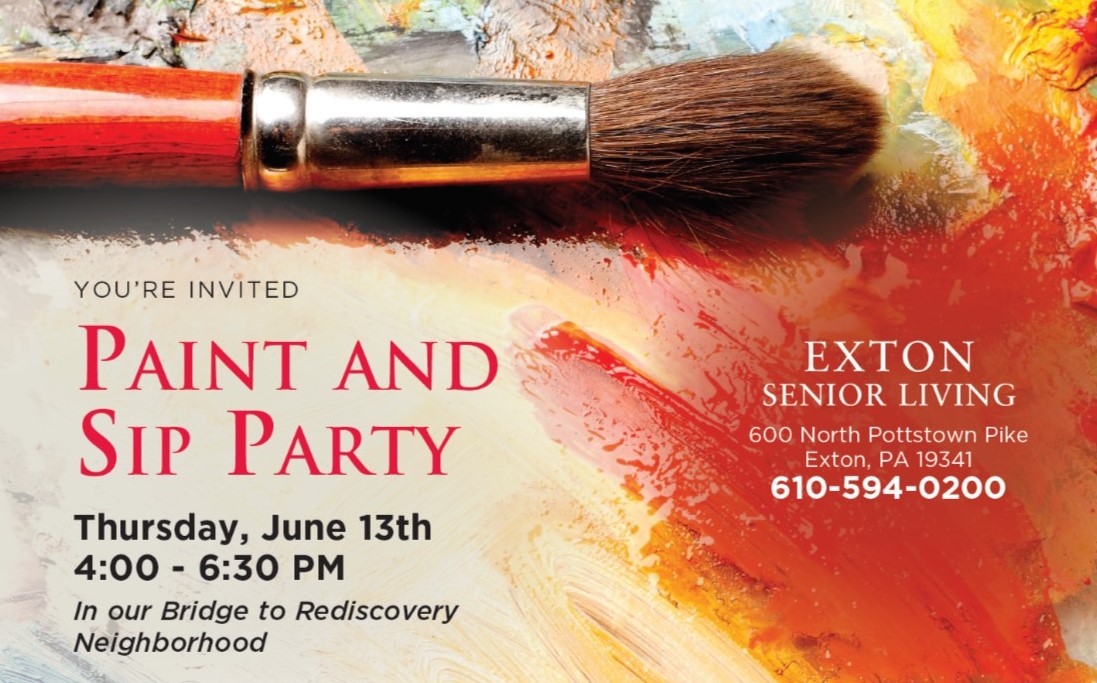 Exton Senior Living to Showcase Bridge to Rediscovery Program at Paint ...