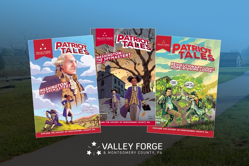 VFTCB’s Patriot Tales a Comic Book Series That Highlights Valley Forge Park’s History via Fiction