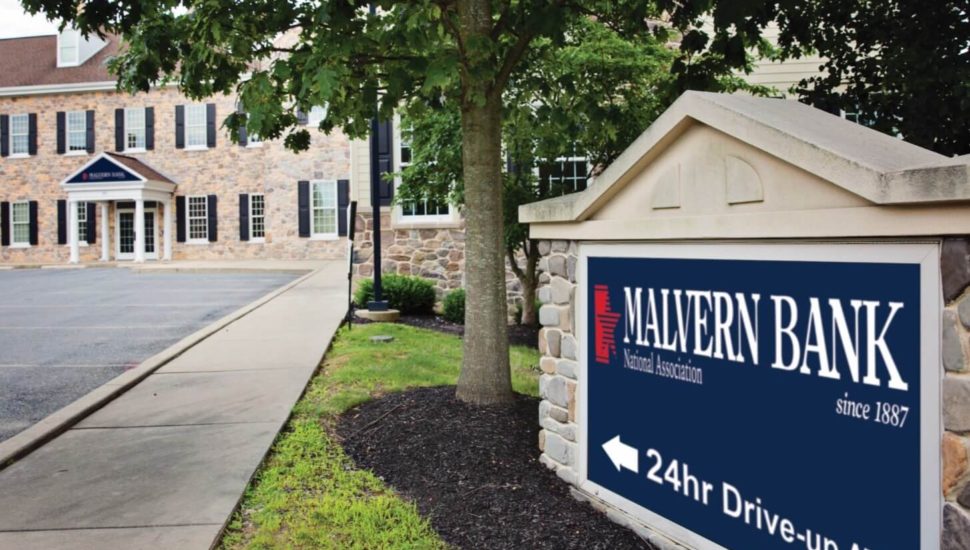 Malvern Bancorp One of 12 Chesco-Based Companies That Are Among the Region’s Fastest-Growing