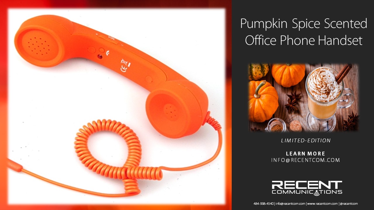 Local Telecommunications Company Unveils Pumpkin Spice-Scented Office Phones