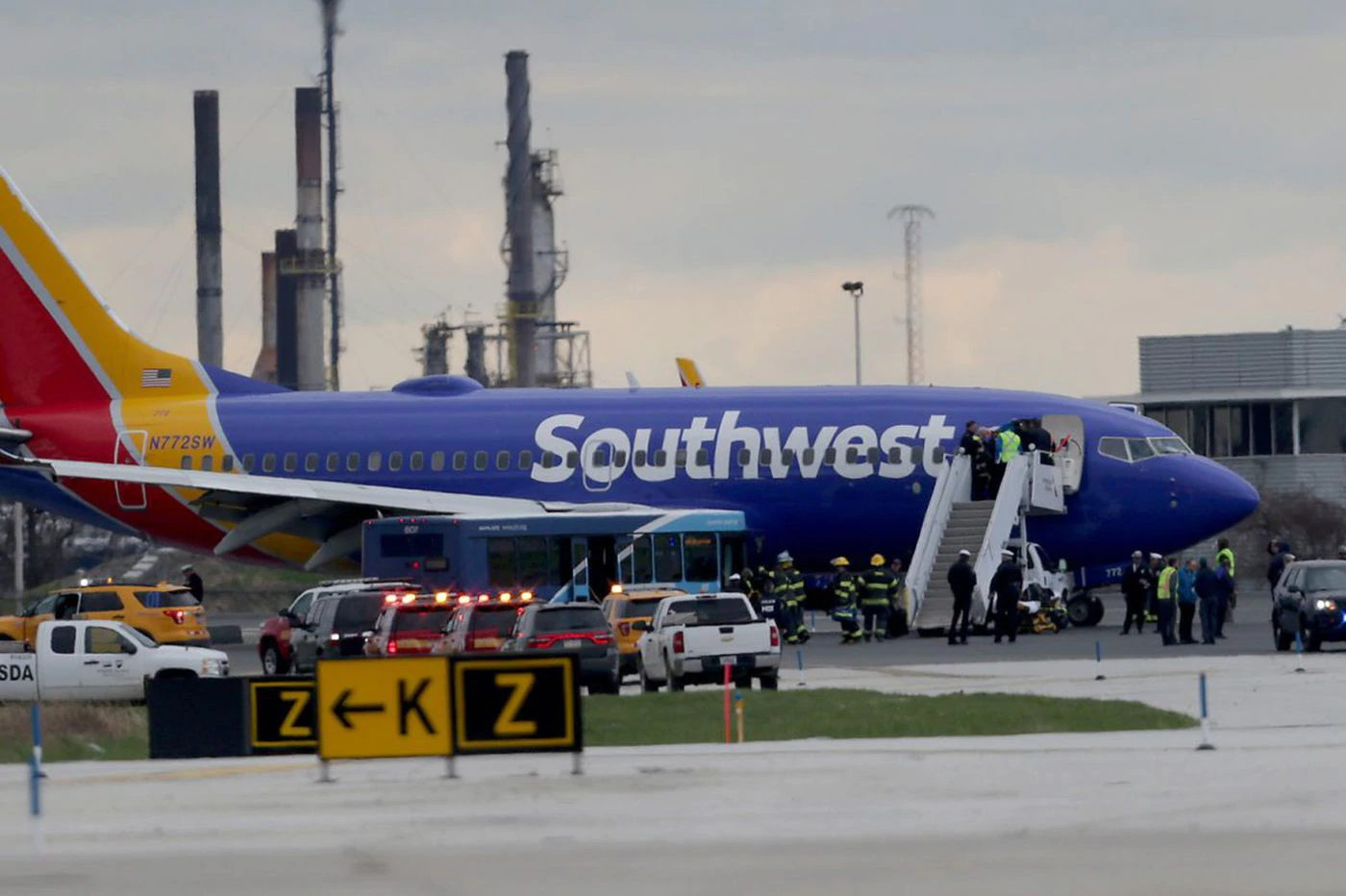 Southwest Airlines Flight 1380 Found Safe Haven at Philadelphia Airport After Fatal Accident