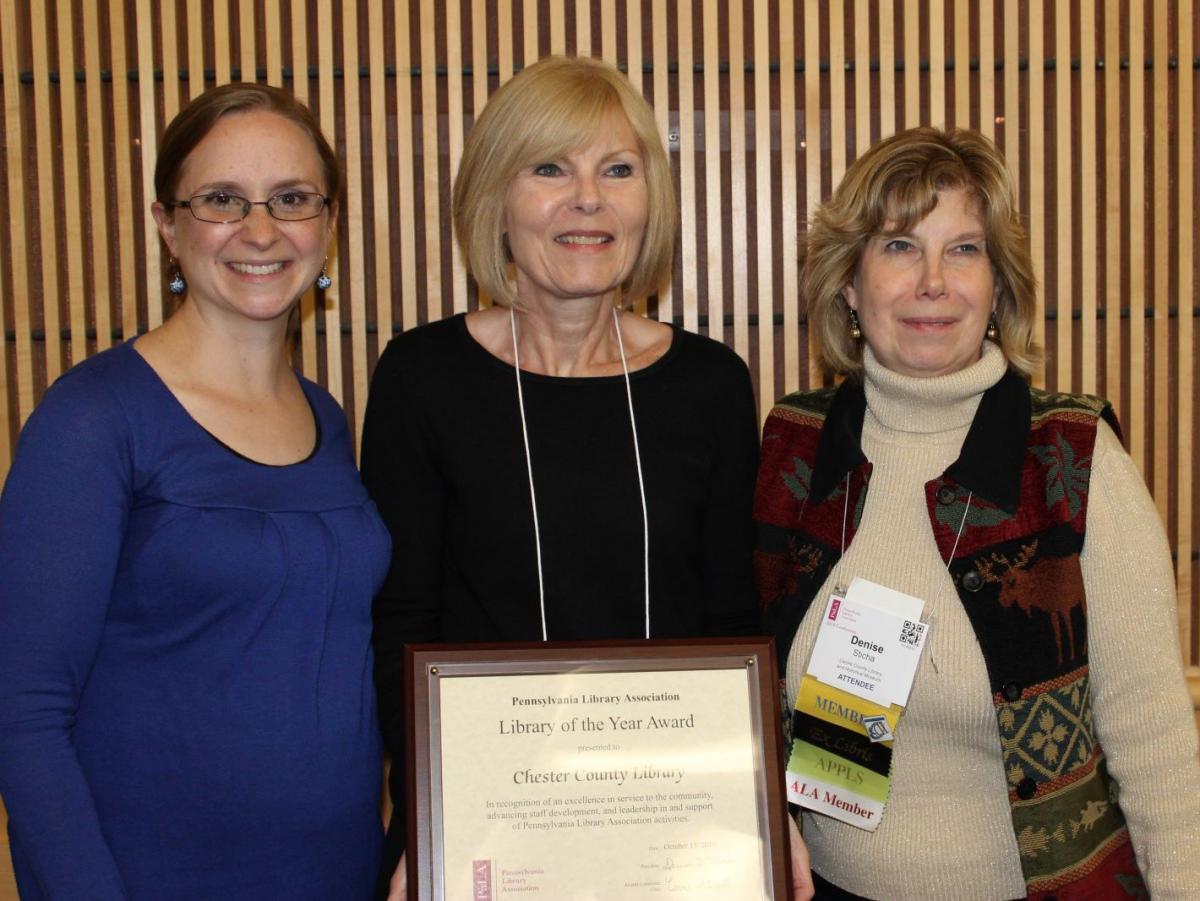 Chester County Library Named Pennsylvania’s Library of the Year