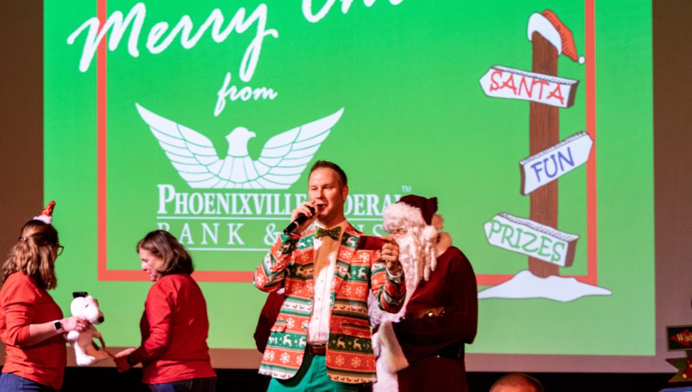 Phoenixville Federal Bank & Trust Ushers in Holiday Season with Annual Children’s Christmas Party