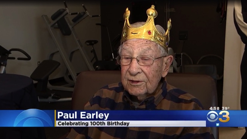 ‘Gym Rat’ in West Chester Celebrates 100th Birthday Alongside Friends, Trainers