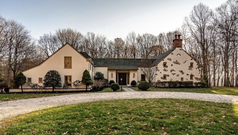 Malvern Bank House of the Week: French-Style Home Surrounded by Open Space in West Grove