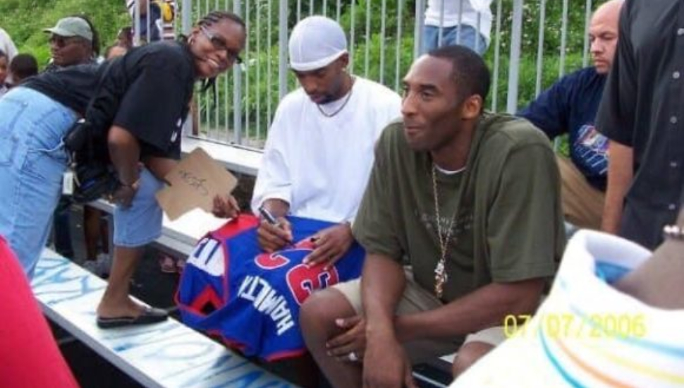 Rip Hamilton & Kobe Bryan in Coatesville's Ash Park