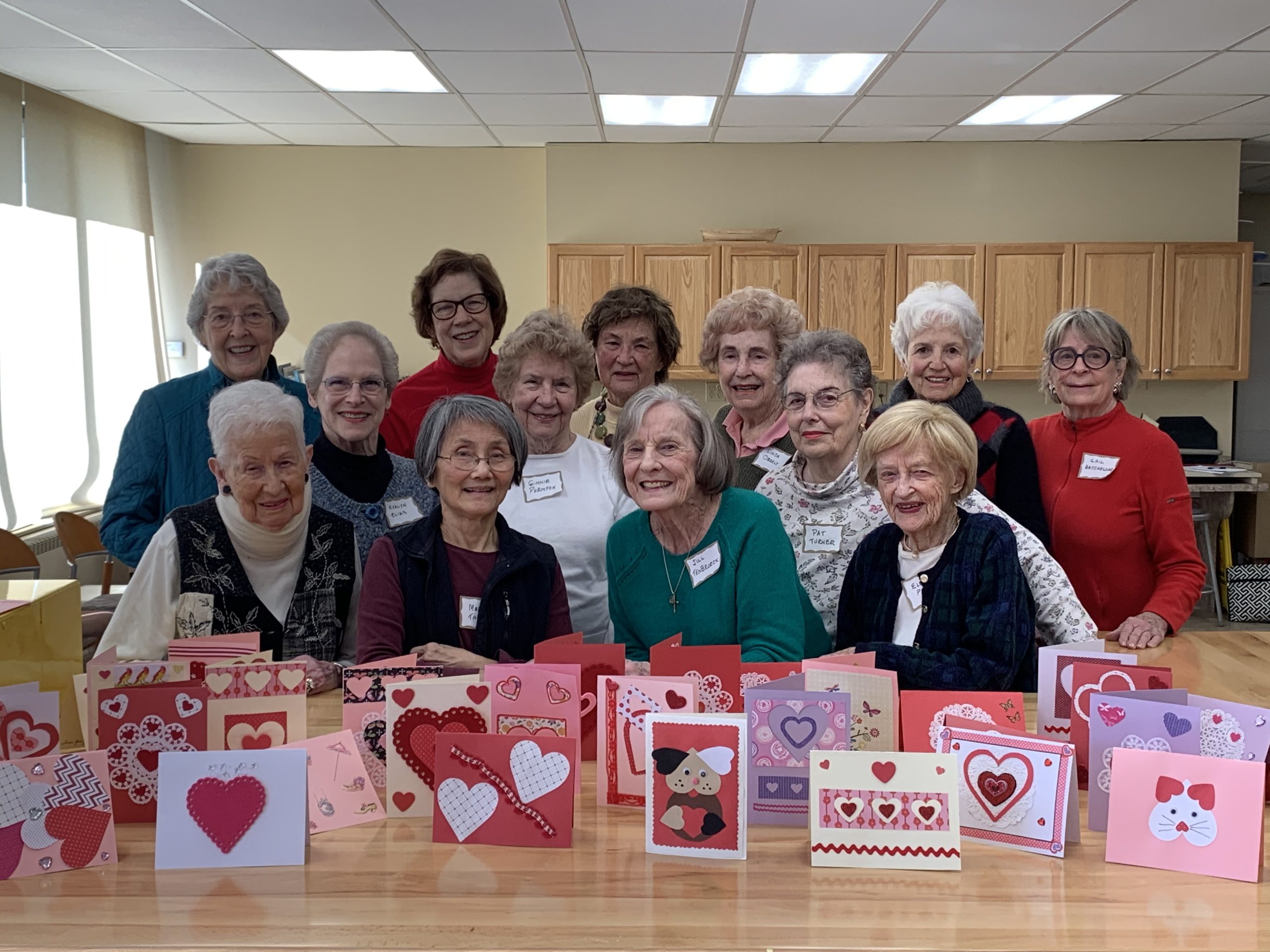 Residents at Dunwoody Village Join Creative Forces to Send Valentine’s Day Cards to Their Peers