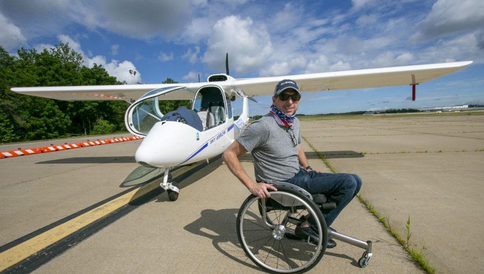 The Skies Beckoned for This Local Pilot, and a Disability Wasn’t Going to Stop Him