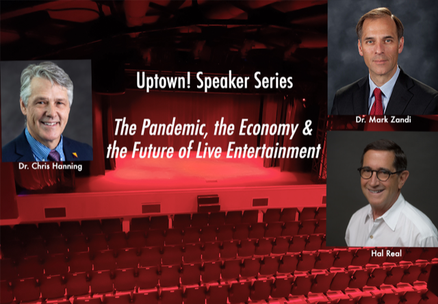 Uptown! to Host Discussion on ‘The Pandemic, the Economy, and Future of Live Entertainment’ on Oct. 27